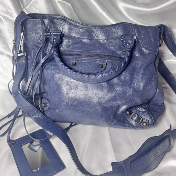 VINTAGE Balenciaga Motorcross Velo Bag - Picture 3 of 8